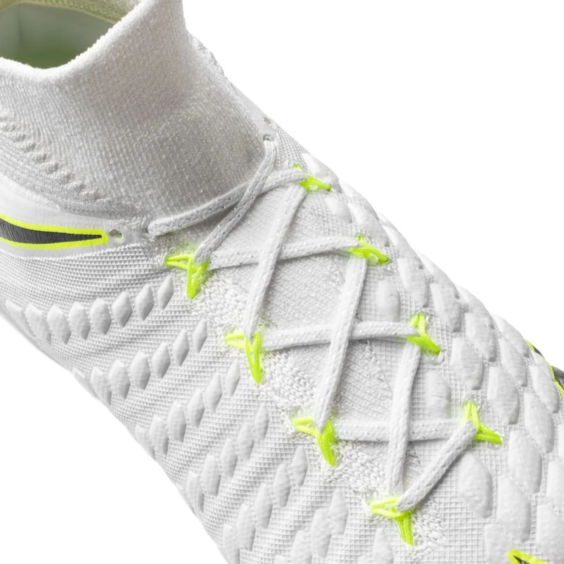 Nike Hypervenom Phantom 3 Elite DF FG Just Do It - White/Volt LIMITED EDITION