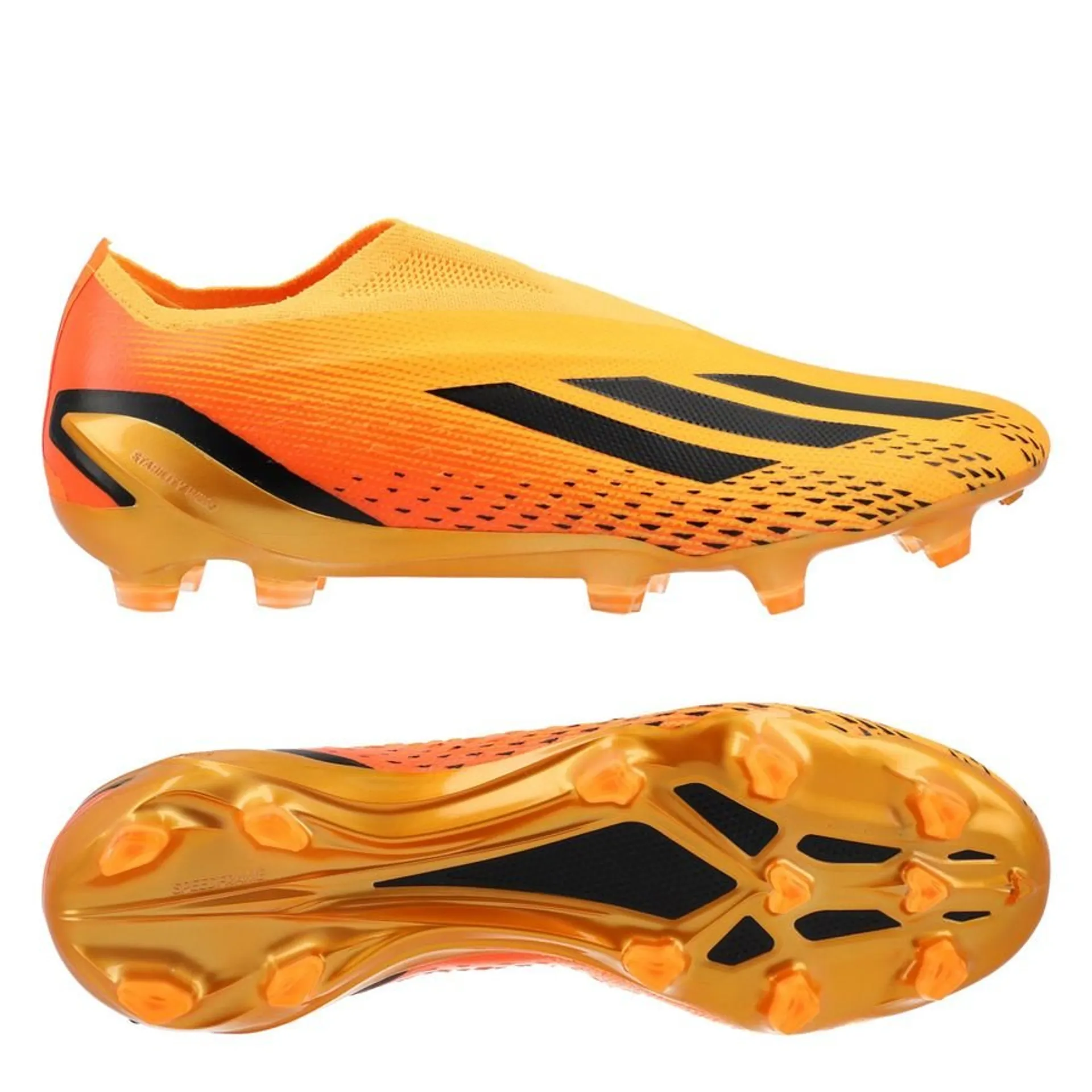 Laceless adidas X Speedportal + FG Heatspawn